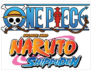 One piece, Bleach & Naruto figuren